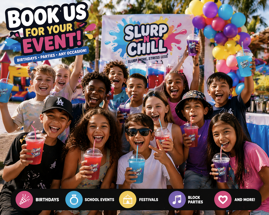 BOOK US FOR YOUR NEXT EVENT!